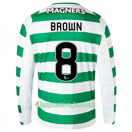 Billiga Fotbollströjor Celtic FC Brown 8 Hemma tröja 2018/19 Långärmad